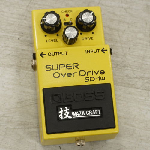 Vist Large View of Product Image Which is Used Boss SD-1W Waza Super Overdrive Pedal