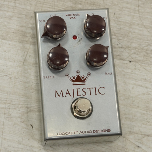 Vist Large View of Product Image Which is Used J. Rockett Audio Designs Majestic Overdrive Pedal