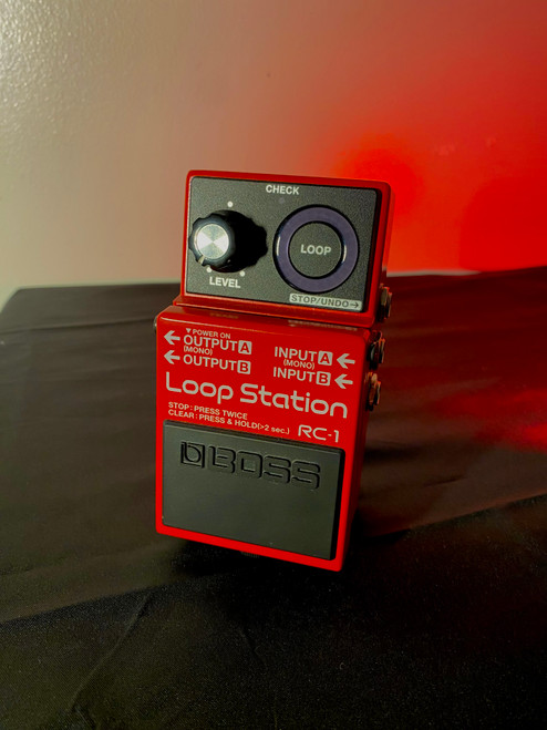 Vist Large View of Product Image Which is Used Boss LOOPSTATION RC-1 Looper Pedal