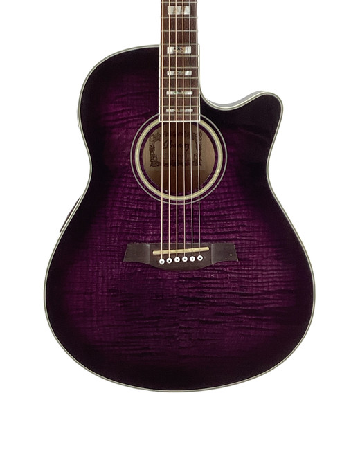 Vist Large View of Product Image Which is Used Ibanez IBANEZ AEF30-TVS-OP 04 Acoustic Guitar 