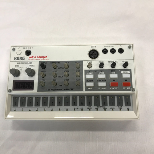 Vist Large View of Product Image Which is Used Korg VOLCA SAMPLE Compact Synthesizer Compact