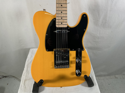 Vist Large View of Product Image Which is Used Squier TELECASTER T Type Electric Guitar Yellow 6-String