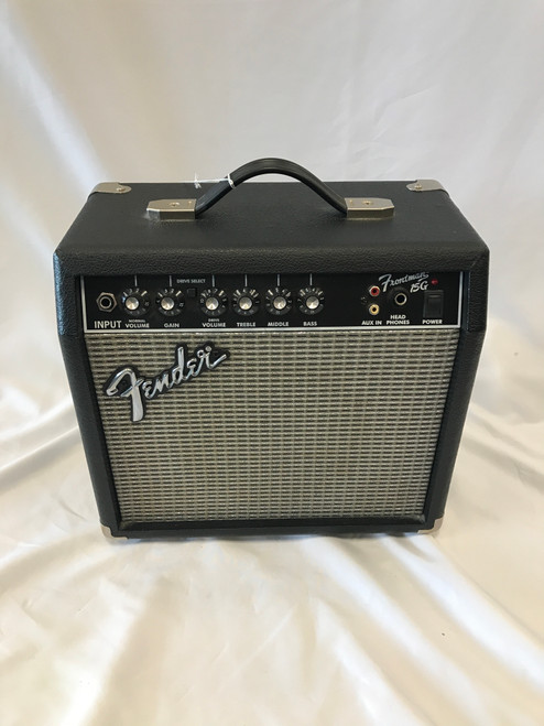 Vist Large View of Product Image Which is Used Fender FRONTMAN 15G 1 x 5 Solid State Amplifier 1 x 5