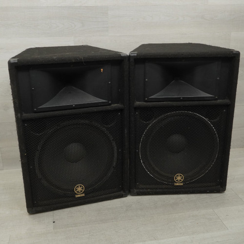 Vist Large View of Product Image Which is Used Yamaha S115V Passive Full Range Speaker Cabinet  Pair - Local Pickup Only