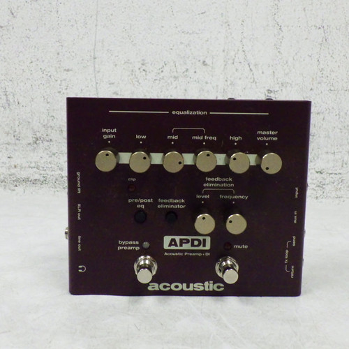 Vist Large View of Product Image Which is Used Acoustic APDI Accoustic PreAmp Pedal
