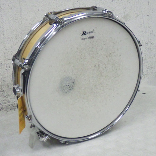 Vist Large View of Product Image Which is Used Rogers 90S ROGERS SNARE Wood Snare Drum 13"