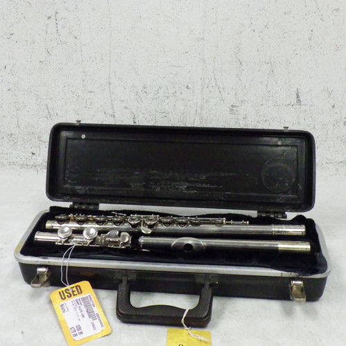 Vist Large View of Product Image Which is Used Selmer Bundy Flute USA Student Flute