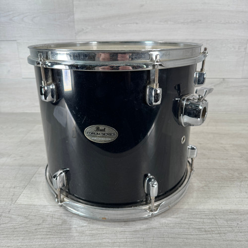 Vist Large View of Product Image Which is Used Pearl Forum Series Rack Tom - Black - 10 x 13-inch - AS IS