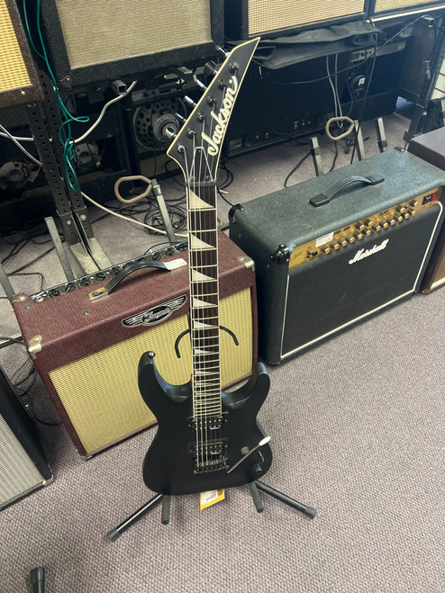 Vist Large View of Product Image Which is Used Jackson DINKY LS22 S Type Electric Guitar Black 6-String