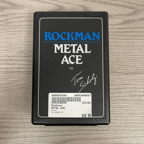 Vist Large View of Product Image Which is Used - Rockman METAL ACE 