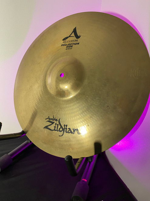 Vist Large View of Product Image Which is Used Zildjian 20 IN A CUSTOM PROJECTION RIDE Ride Cymbal 20"