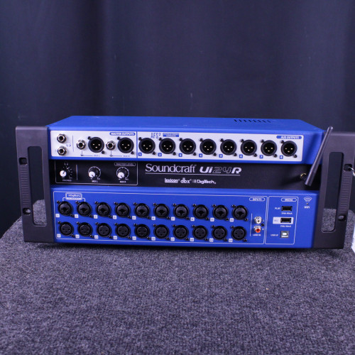 Vist Large View of Product Image Which is Used Soundcraft UI24R DIGITAL MIXER Rackmount Mixer