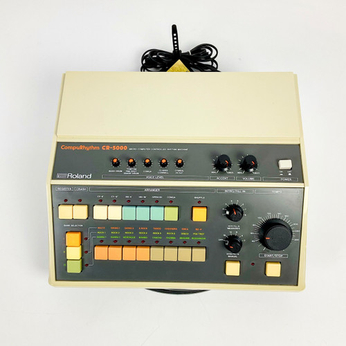 Vist Large View of Product Image Which is Used Roland CR-5000 CompuRhythm Analog Drum Machine
