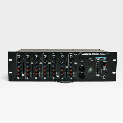 Vist Large View of Product Image Which is Used Alesis MultiMix 10 Wireless 10-Channel Rackmount Mixer