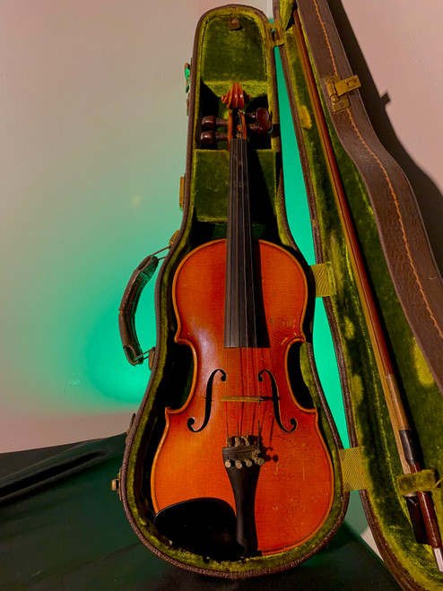 Vist Large View of Product Image Which is Used Pfretzschner 1967 STRAD COPY 3/4 VIOLIN Violin 3/4 Size
