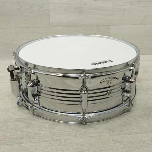Vist Large View of Product Image Which is Used Percussion Plus 14x5.5 Metal Snare Drum