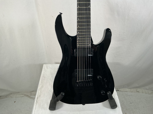 Vist Large View of Product Image Which is Used Jackson JACKSON JS22-7 Modern Metal Electric Guitar Black 7-String