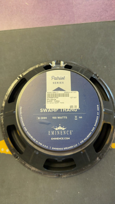 Vist Large View of Product Image Which is Used Eminence SWAMP THANG Raw Speaker