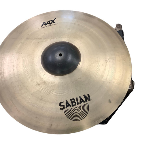 Vist Large View of Product Image Which is Used Sabian 20 AAX STDAIUM RIDE Ride Cymbal 20"
