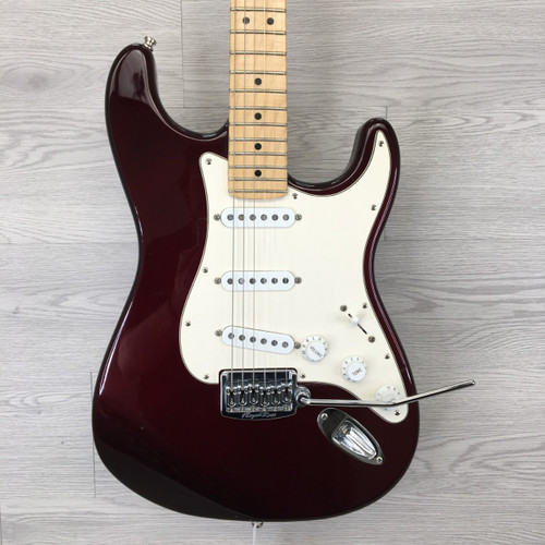 Vist Large View of Product Image Which is Used Fender MIM CUSTOM PARTSCASTER S Type Electric Guitar Red 6-String