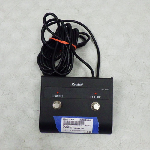 Vist Large View of Product Image Which is Used Marshall 2 Button Footswitch Guitar Accessory
