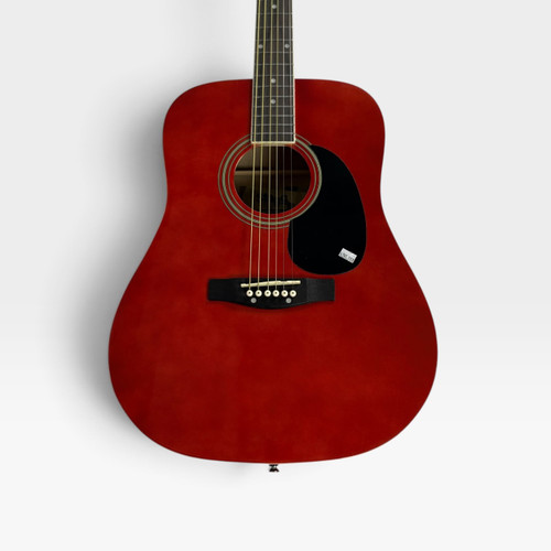 Vist Large View of Product Image Which is Used Stagg SA20D Acoustic Guitar Red