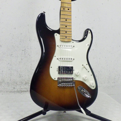 Vist Large View of Product Image Which is Used Fender Stratocaster Mim Standard HSS S Type Electric Guitar Sunburst 6-String