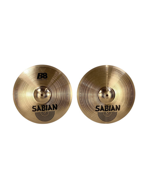 Vist Large View of Product Image Which is Used Sabian B8 Hi Hat Cymbals 14"