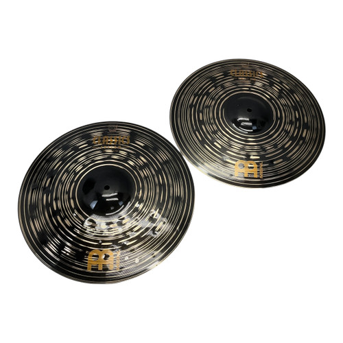 Vist Large View of Product Image Which is Used Meinl 16 Classic Custom Dark Hi Hats Hi Hat Cymbals Other