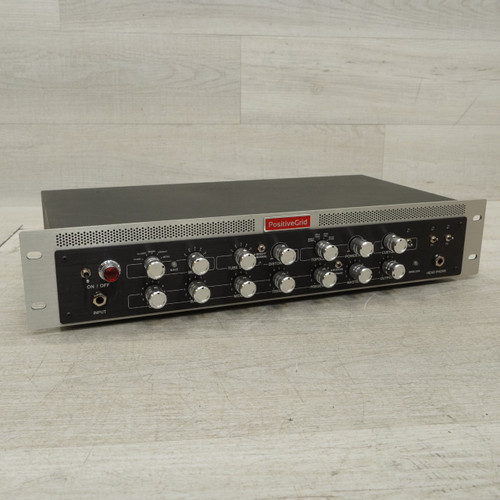 Vist Large View of Product Image Which is Used Positive Grid Bias Rack Solid State Rackmount Amplifier Head