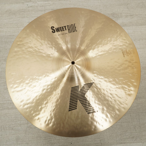 Vist Large View of Product Image Which is Used Zildjian K Sweet Ride Cymbal 21 - Inch