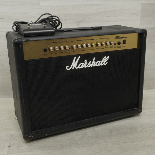 Vist Large View of Product Image Which is Used Marshall MG250DFX 2x12 Solid State Amplifier