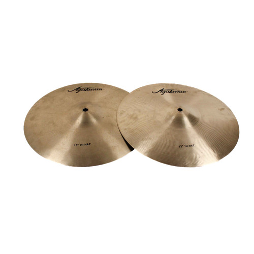 Vist Large View of Product Image Which is Used Agazarian HI HATS 13 Hi Hat Cymbals 13"