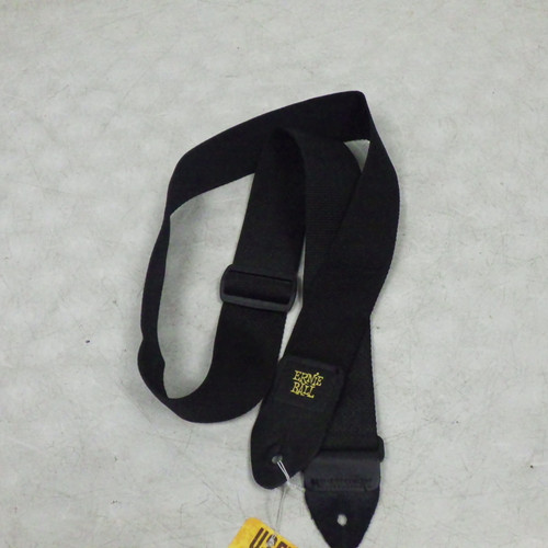 Vist Large View of Product Image Which is Used Ernie Ball BLACK GUITAR STRAP Guitar Accessory