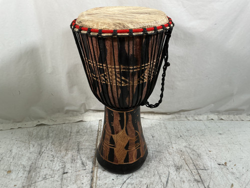 Vist Large View of Product Image Which is Used HAND MADE 10 IN DJEMBE Djembe