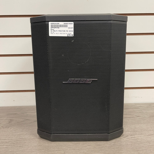 Vist Large View of Product Image Which is Used - Bose S1 MULTI POSITION PA SYSTEM Powered Full Range Speaker Cabinet