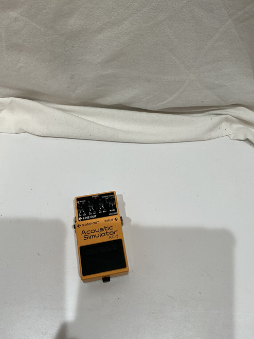 Vist Large View of Product Image Which is Used Boss AC-3 ACOUSTIC SIMULATOR FX Only Pedal