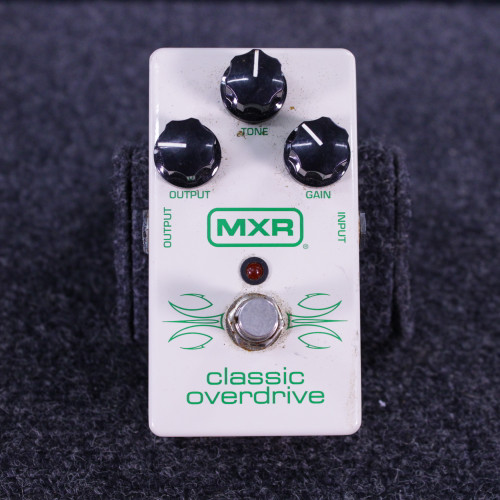 Vist Large View of Product Image Which is Used MXR CLASSIC OVERDRIVE PEDAL WHITE Overdrive Pedal
