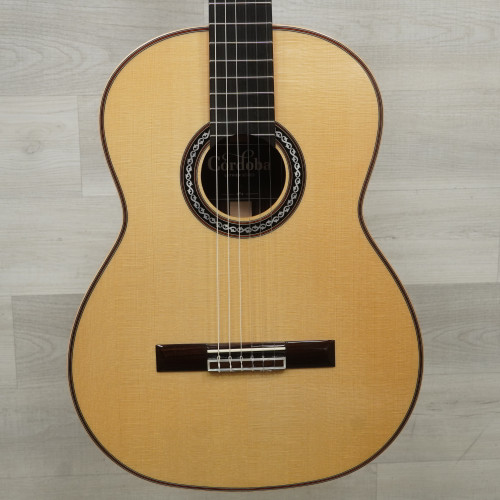 Vist Large View of Product Image Which is Used Cordoba C12 Luthier Spruce Classical Solid Top Acoustic Guitar Natural