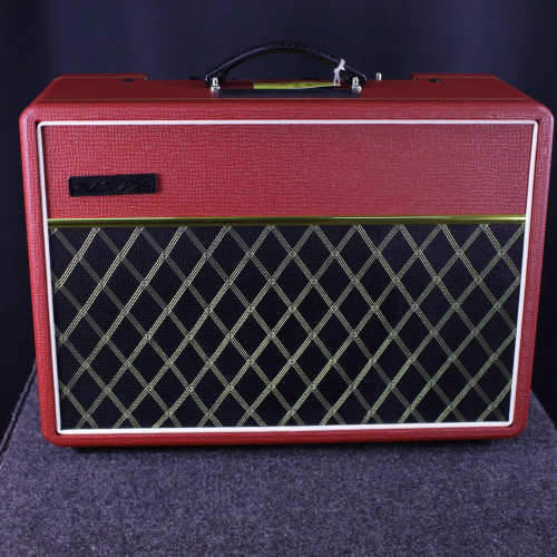 Vist Large View of Product Image Which is Used Vox AC10V1C1 MAROON 1 x 10 Solid State Amplifier 1 x 10