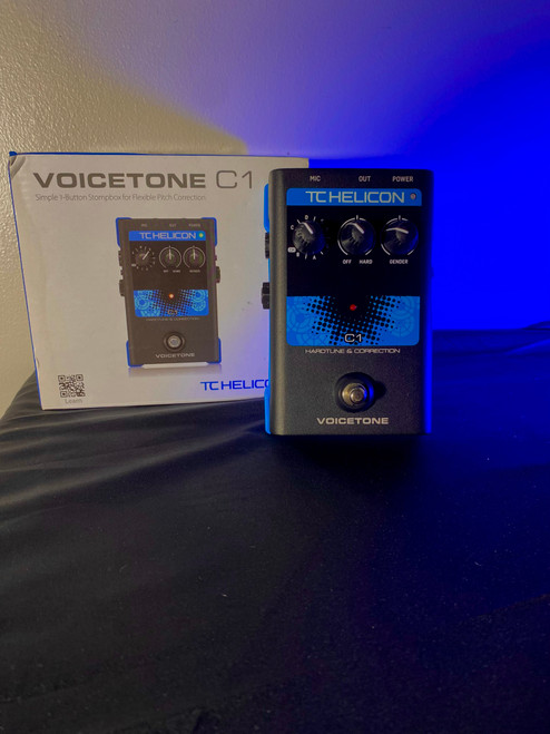 Vist Large View of Product Image Which is Used TC Helicon VOICETONE C1 PITCH CORRECTION Pro Sound Effects Unit