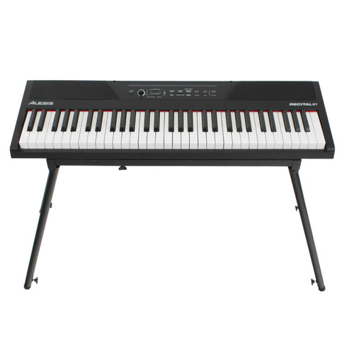 Vist Large View of Product Image Which is Used Alesis RECITAL 61 61-Key Keyboard 61-Key