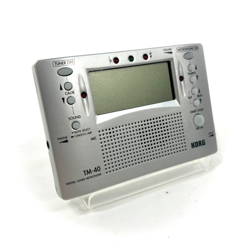 Vist Large View of Product Image Which is Used Korg TM-40 Instrument Tuner or Metronome