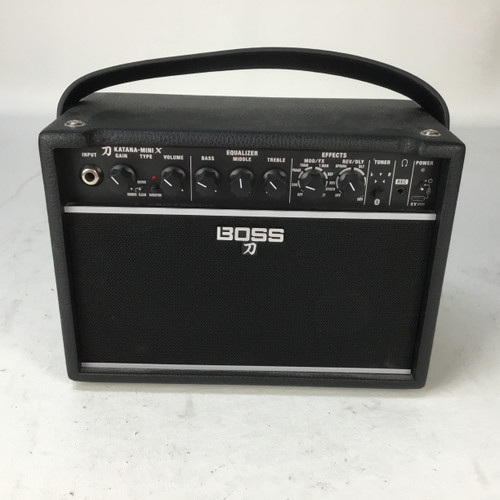 Vist Large View of Product Image Which is Used Boss KATANA MINI X Solid State Guitar Combo Other