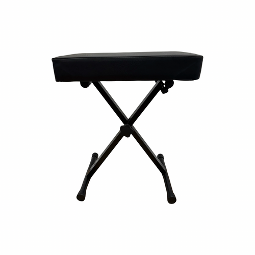 Vist Large View of Product Image Which is New ON STAGE KT7800 THREE POSITION X-STYLE KEYBOARD BENCH