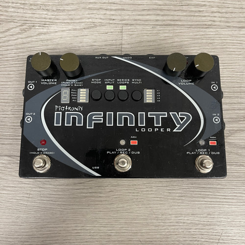 Vist Large View of Product Image Which is Used - Pigtronix INFINITY LOOPER W/AC Looper Pedal