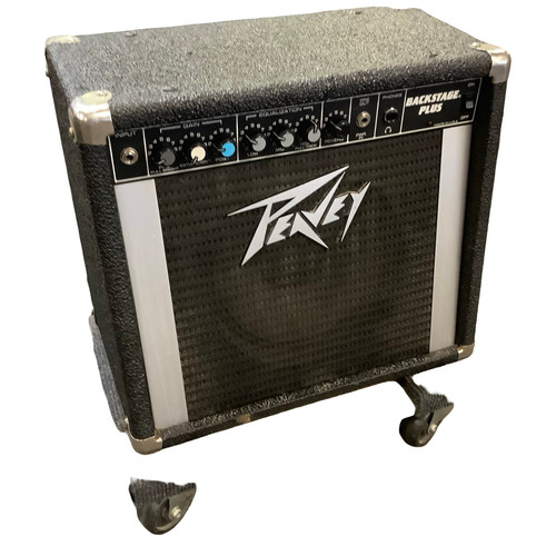 Vist Large View of Product Image Which is Used Peavey BACKSTAGE PLUS Solid State Guitar Amp 1 x 10
