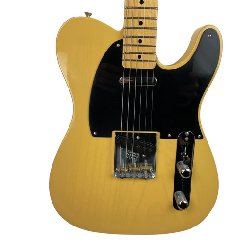 Vist Large View of Product Image Which is Used Fender CUSTOM SHOP 1950 DOUBLE ESQUIRE DLX CC T Type Electric Guitar Natural 6-String