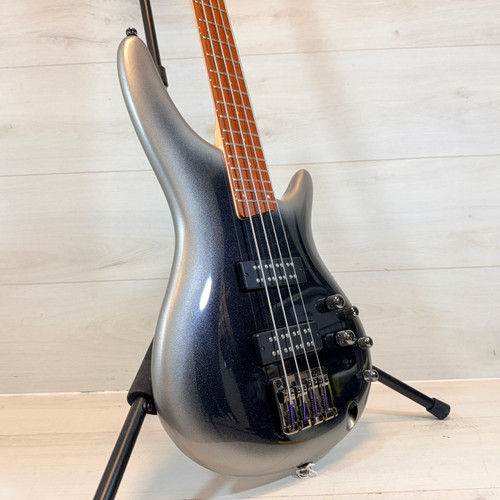 Vist Large View of Product Image Which is Used Ibanez SR300E Bass Guitar Black 4-String