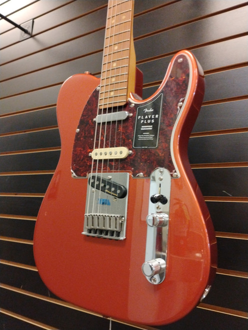 Vist Large View of Product Image Which is Used Fender MIM NASHVILLE TELECASTER Electric Guitar Orange 6-String